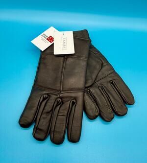 **TAMSY Genuine Leather Lined Gloves – New With Tags**
